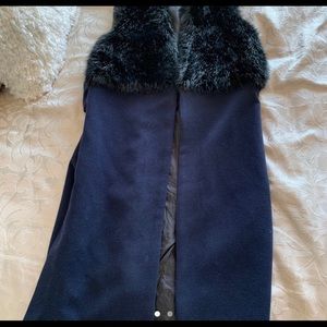 Faux-fur vest
